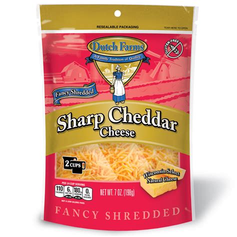 Fancy Shredded Sharp Cheddar Dutch Farms