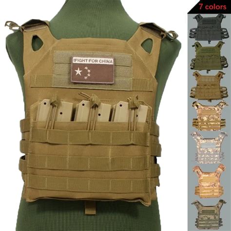 Jpc molle colete tático equipamento airsoft paintball caça colete