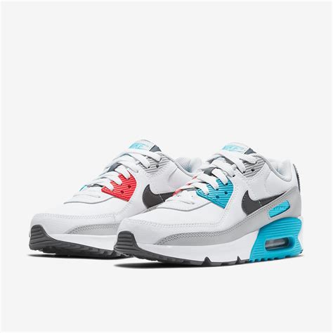 Nike Sportswear Older Kids Air Max 90 Ltr Gs Whiteiron Grey