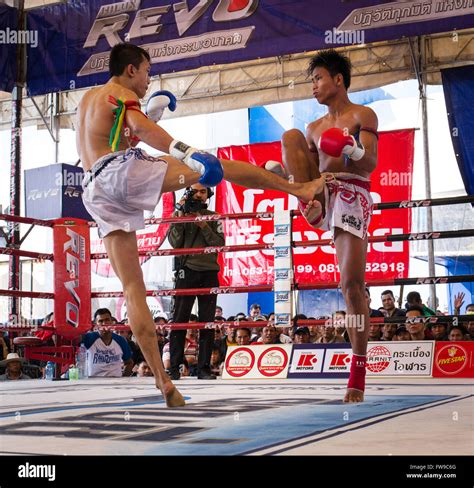 Thai Kick Boxer Stockfotos Thai Kick Boxer Bilder Alamy