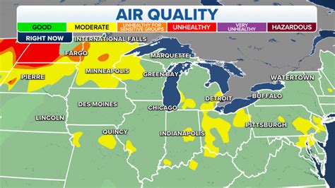 Air Quality Alerts Return To Millions In Us Ahead Of Smoke Impacts From