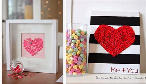 Decoración Fácil DIY CUADROS CON CORAZONES PARA SAN VALENTIN