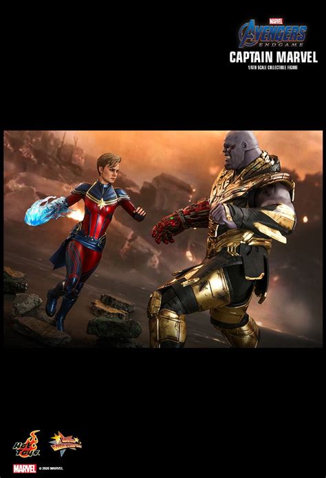 Avengers Endgame Captain Marvel 1 6 Hot Toys