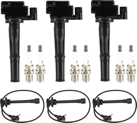 Amazon Ignition Coil Pack Iridium Spark Plugs Wire For Toyota