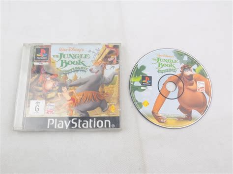 Mint Disc Playstation 1 Ps1 The Jungle Book Groove Party No Manual Black Label Free Postage