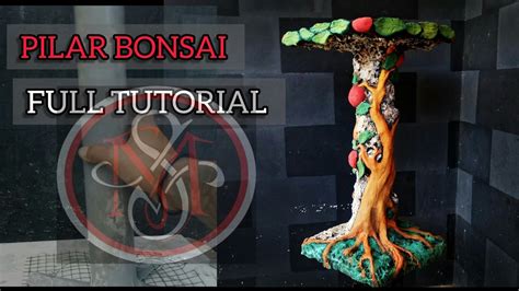 CARA MEMBUAT PILAR BONSAI HONG POT RELIEF DENGAN KERTAS BEKAS