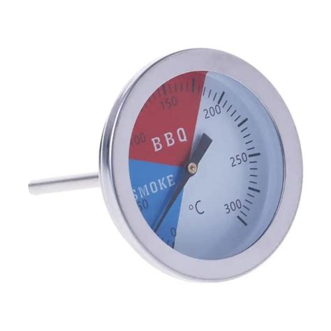 New 0 300 Celsius Stainless Steel Barbecue BBQ Smoker Thermometer Grill