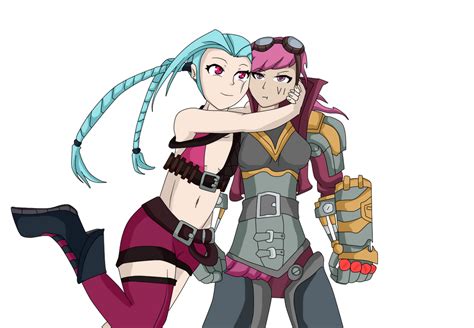 Jinx And Vi By Bankaiser On Deviantart