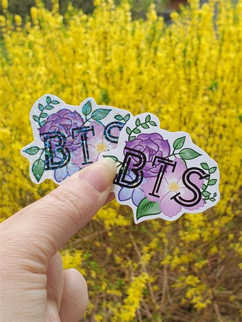 Bts Spring Day Sticker Kpop Bts Bt21 Etsy