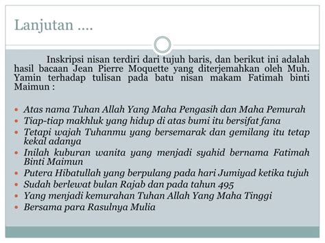 Teori Arab Sejarah Masuknya Islam Di Indonesia Ppt