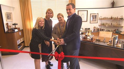 Walt Disney S Restored Office Suite Dedication Ceremony With Bob Iger