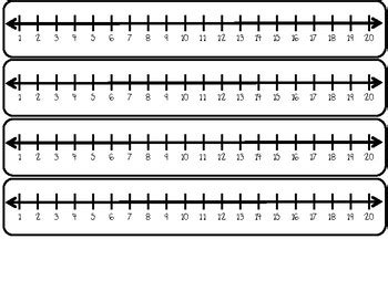 Printable Number Line 1 20 - prntbl.concejomunicipaldechinu.gov.co