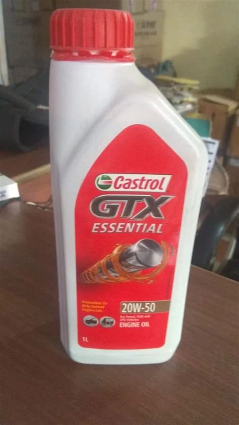 20W50 Castrol GTX Engine Oil Unit Pack Size Bottle Of 1 Litre At Rs