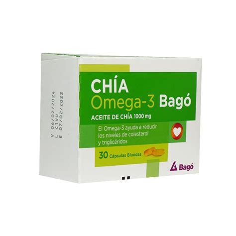 Chia Omega 3 Cb Caja X 30 Caps Farmatotal