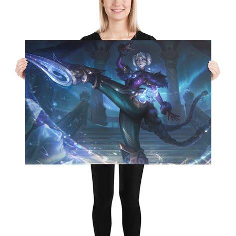 Winterblessed Camille Splash Art Poster League of Legends 12K Res - Etsy