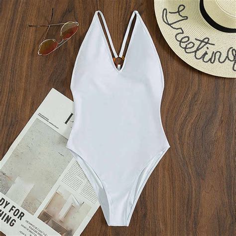 2024 New Design One Piece Chest Drawstring Swimsuit Sexy Bikini Off The