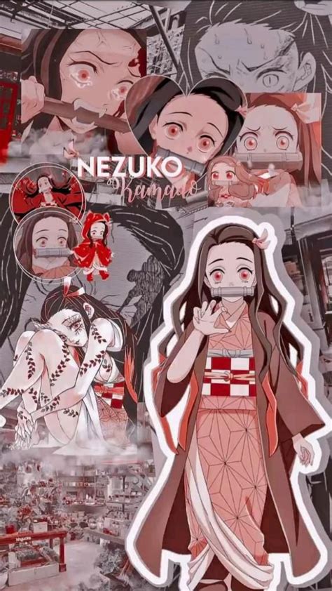 Edition Nezuko And Anya Cute Anime Chibi Wallpaper