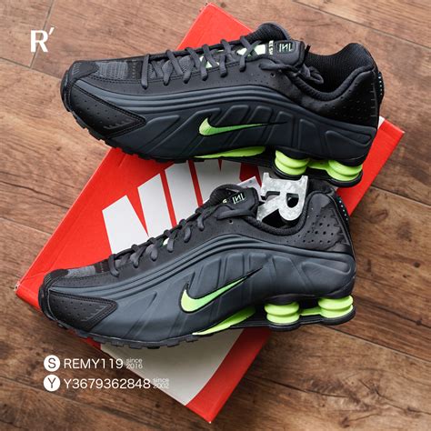 R代購 Nike Shox R4 Anthracite Ghost Green Volt 彈簧鞋 黑綠 104265 055 Yahoo奇摩拍賣