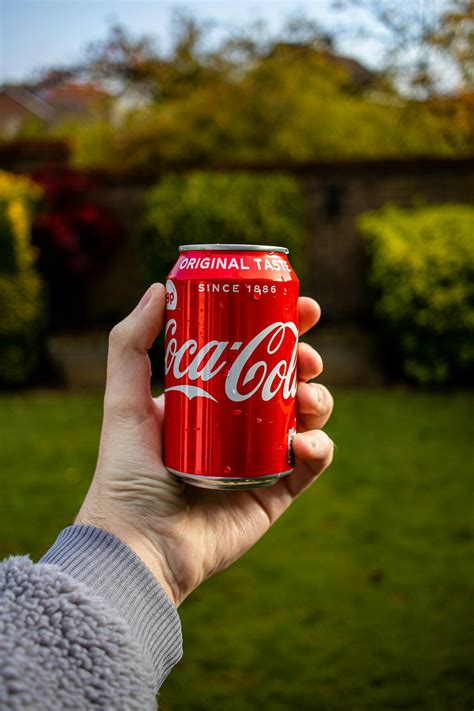 Person Holding Coca Cola Soda Can · Free Stock Photo