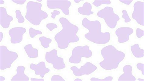 Purple Cow Print Wallpaper