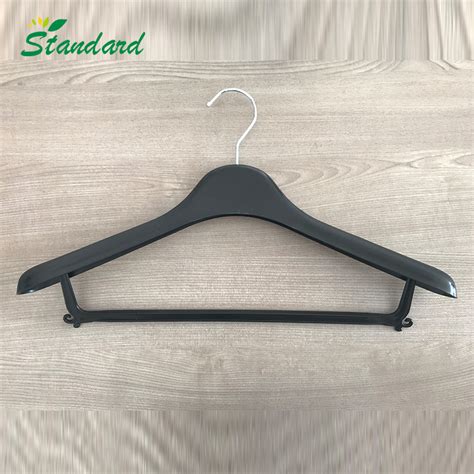 Plastic Suit Top Cloth Coat Garment Hanger For Women Jacket With Metal