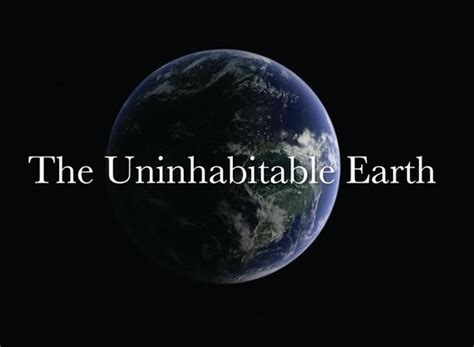 The Uninhabitable Earth Tv Show Air Dates And Track Episodes Next Episode