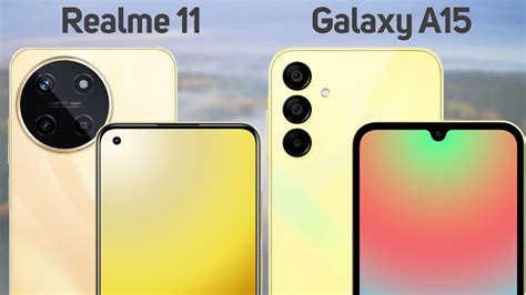 Realme 11 4g Vs Samsung Galaxy A15 4g Youtube