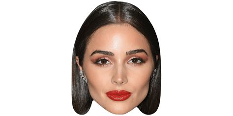 Olivia Culpo (Lipstick) Celebrity Mask - Celebrity Cutouts