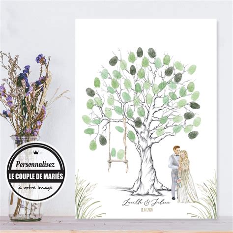 Arbre à Empreinte Mariage