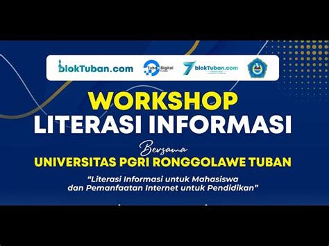 Tuban Digital Forum Workshop Literasi Informasi Dan Pemanfaatan