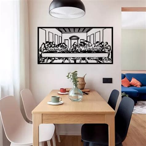 Cuadro Decorativo Última Cena 1 00 M Moderno Minimalista 6mm Envío gratis