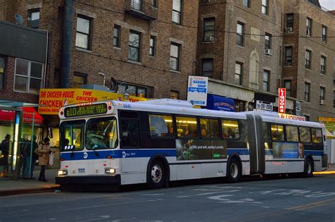 Mta Bus Company 2002 New Flyer D60hf 5541 Operating On The Flickr