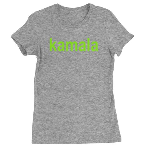 Kamala Bright Green Tshirt Womens Tshirts Kamala Brat Coconut Tree