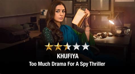 Khufiya Review Too Much Drama For A Spy Thriller