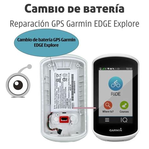 Reparaci N Cambio Bater A Gps Garmin Edge Explore