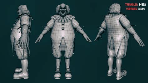 LEAKED GAME ASSETS - Killer Clown