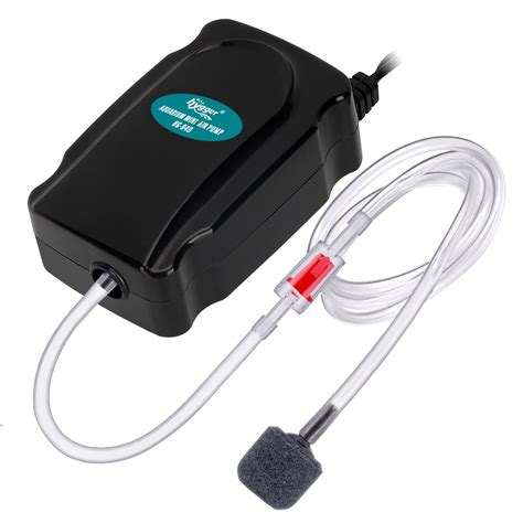 Hygger Mini Aquarium Air Pump Kit For Gallon Fish Bowl With Air