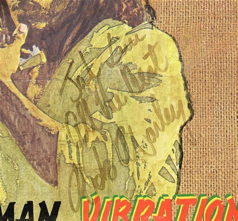 Lot Detail - Bob Marley Signed "Rastaman Vibration" Album (JSA & REAL)