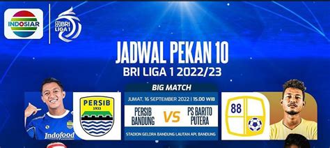 Jadwal Acara Indosiar Hari Ini Jumat 16 September 2022 BRI Liga 1 Live