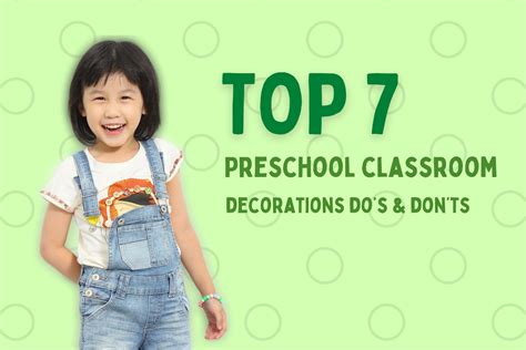 Top 7 Preschool Classroom Decorations Dos And Donts