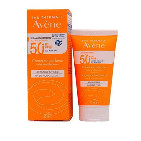 Avène Soins Solaires Invisible Finish 8H Hydration Facial Sun Cream