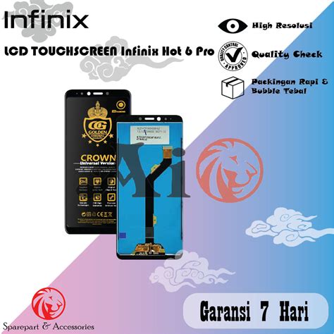 Jual LCD TOUCHSCREEN INFINIX HOT 6 PRO X608 FULLSET ORIGINAL Shopee Indonesia