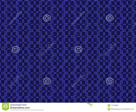 El Fondo Azul Abstracto Del Modelo De La Teja Ilustración del Vector