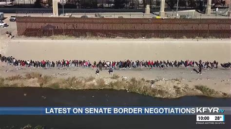 Us Senate Continues Border Negotiations Senator Cramer Discusses The