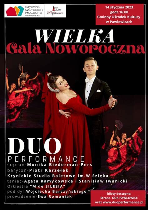 Wielka Gala Noworoczna Duo Performance Gminny O Rodek Kultury