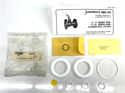 Jamesbury Imo Rkn Tt Valve Repair Kit Ebay