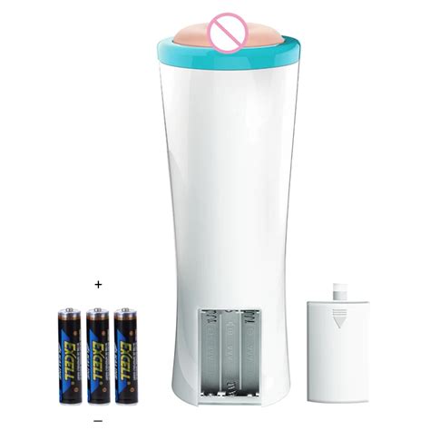 Hand Free Electric Thrusting Masturbation Toy Realistic Vagina Ass