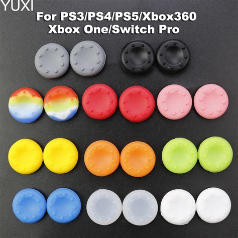 Yuxi Funda De Silicona Suave Para Mando De Consola Uds Para Ps Ps