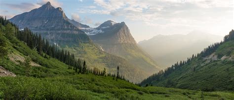 MichaelPocketList: Glacier National Park, Montana, USA. [OC] [5760 x 2469]