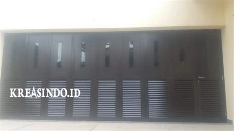 Jasa Pintu Garasi Aluminium Murah Di Jabodetabek